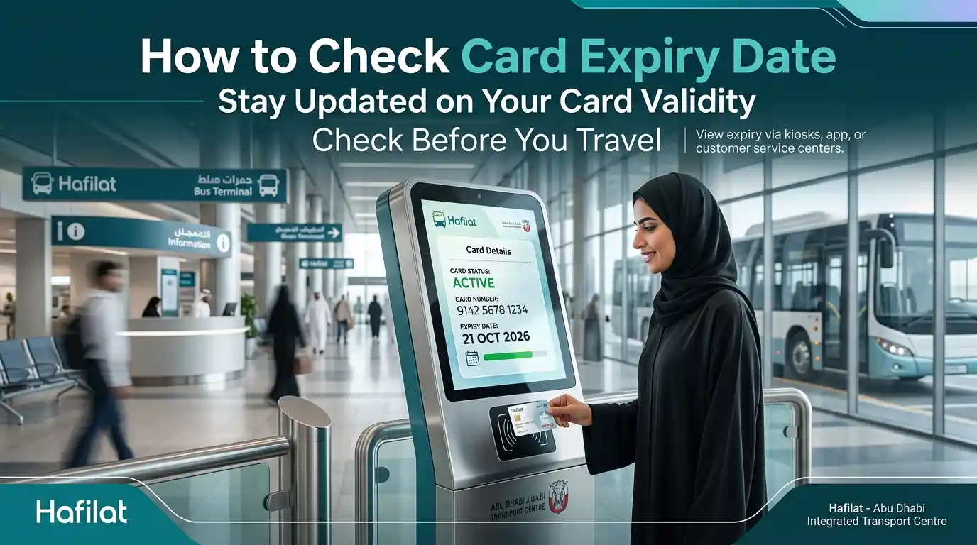 smiling-woman-in-abaya-checking-hafilat-card-expiry-date-at-digital-kiosk-in-abu-dhabi-bus-terminal-showing-card-status-active-and-validity-until-october-2026